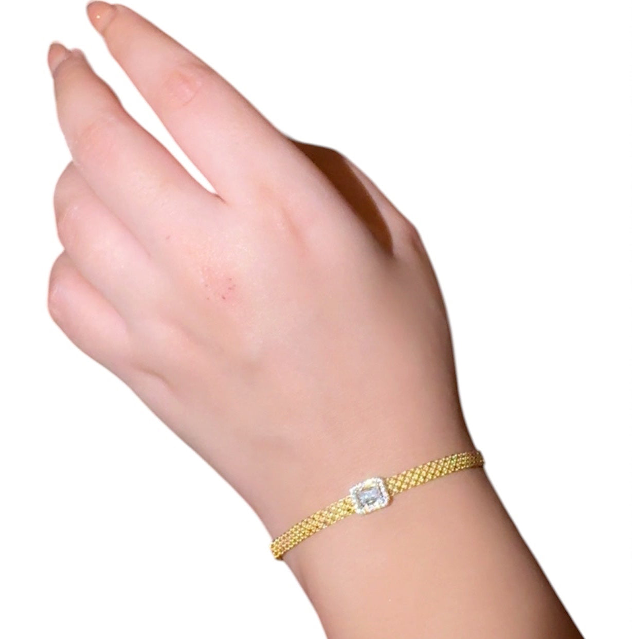 Diamond Silver Bracelet