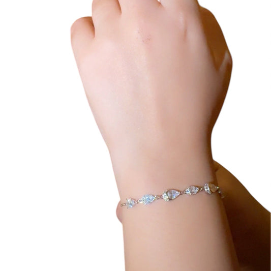 Zircon Silver Bracelet