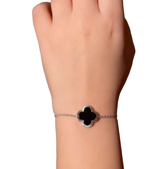 Van cleef Onyx Stone Bracelet