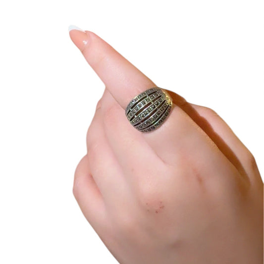 Marcasite Silver Ring