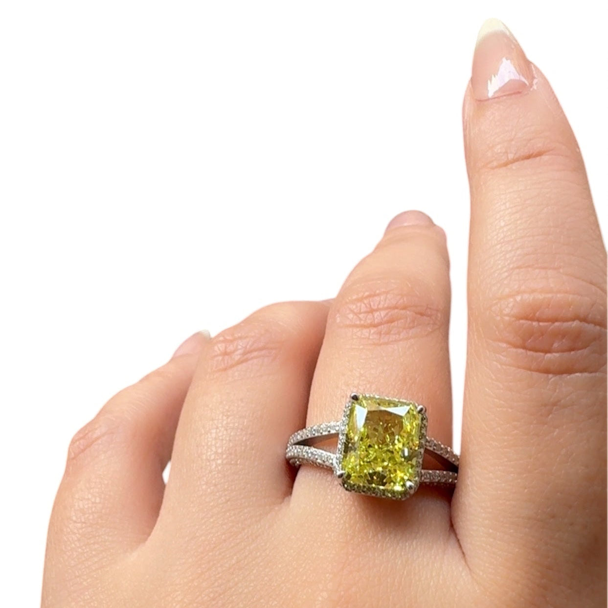 Citrine Golden Ring
