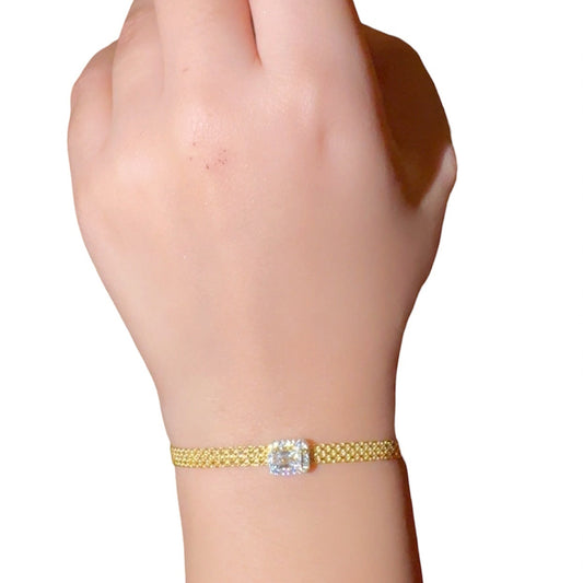 Diamond Silver Bracelet