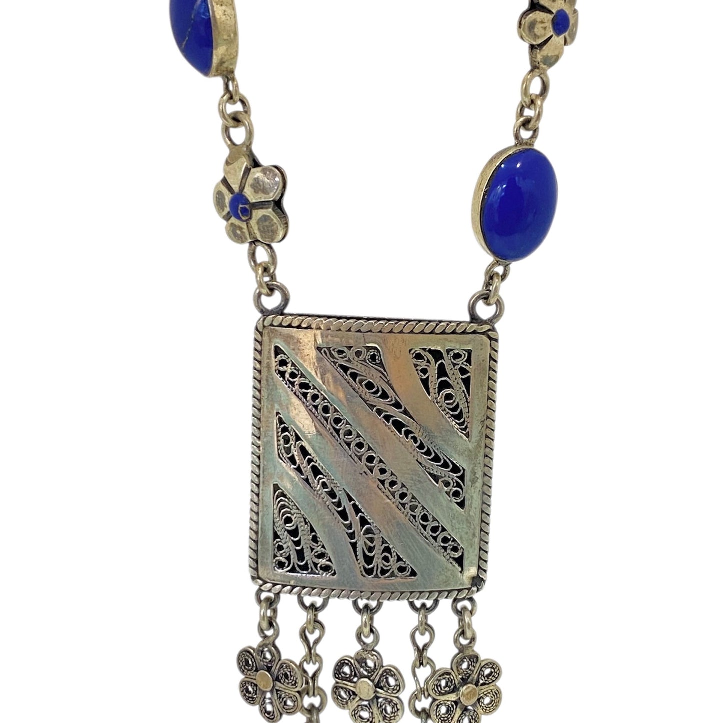 ARABIC LAPIS LAZULI NECKLACE