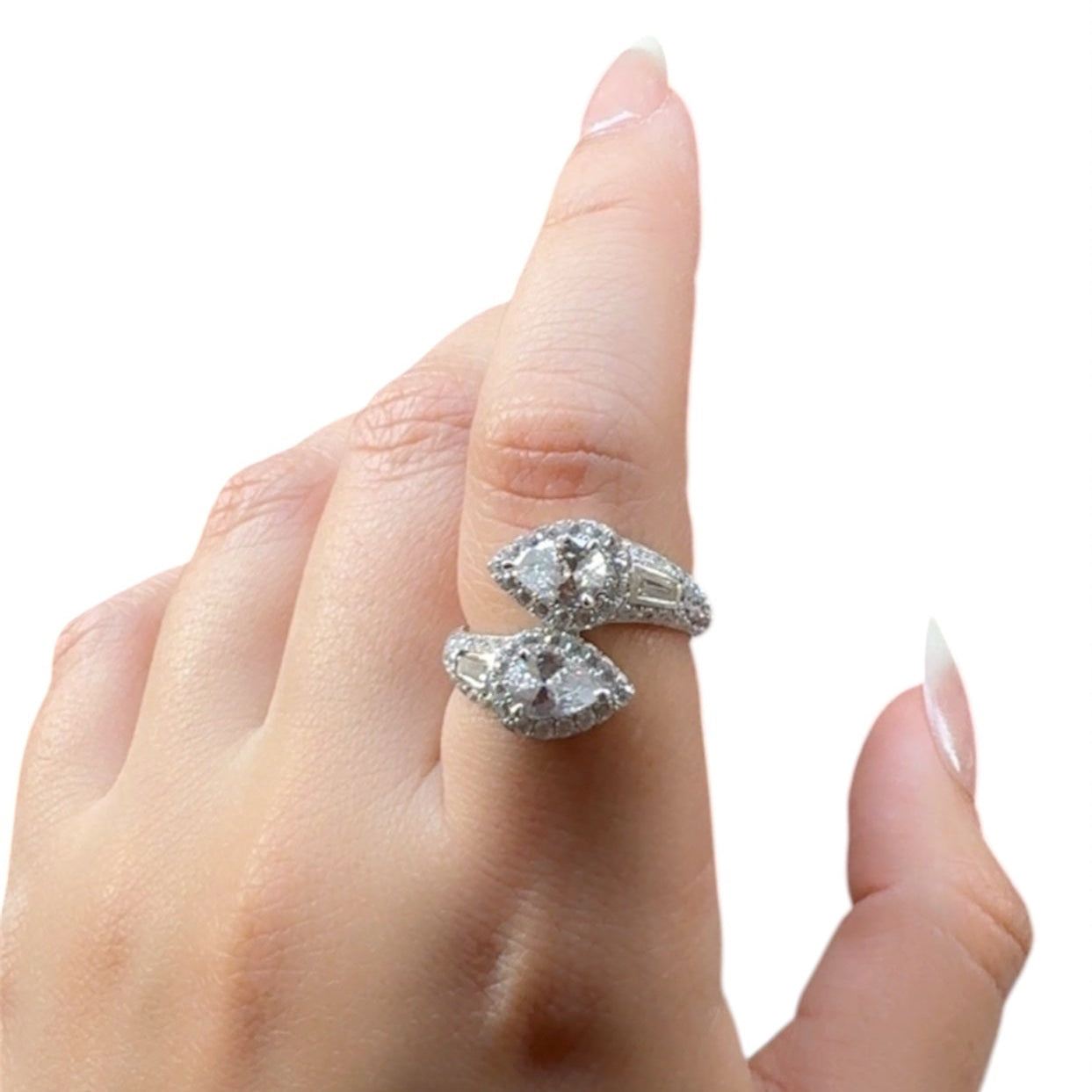 Duo Zircon Ring