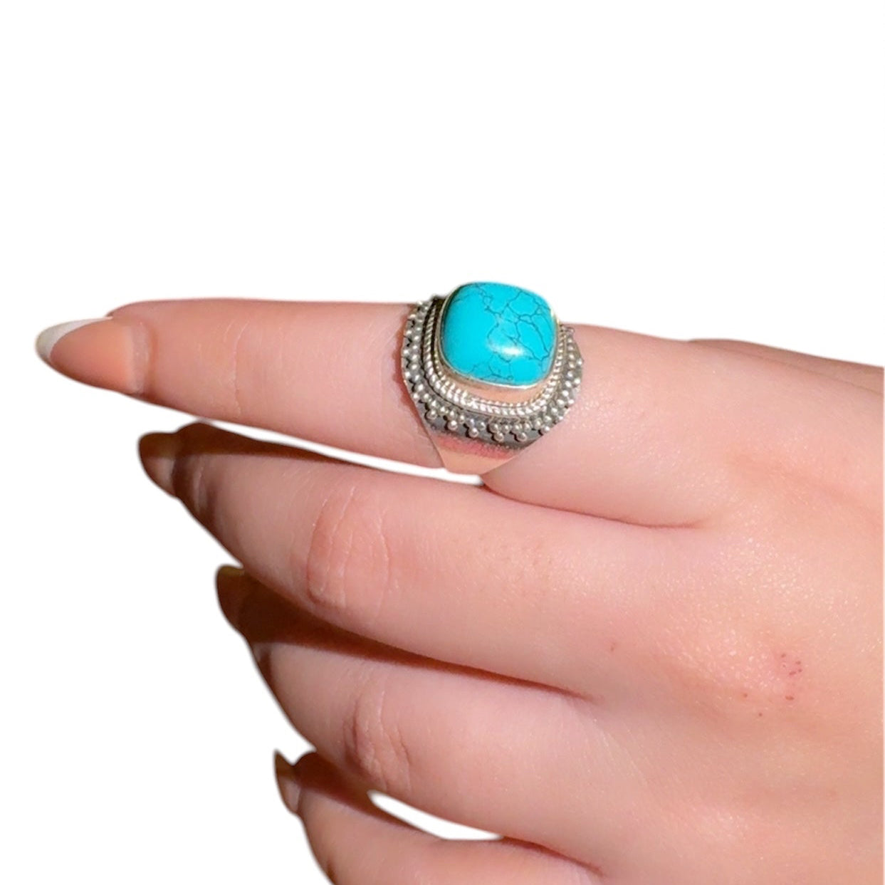 Turquoise Silver Ring