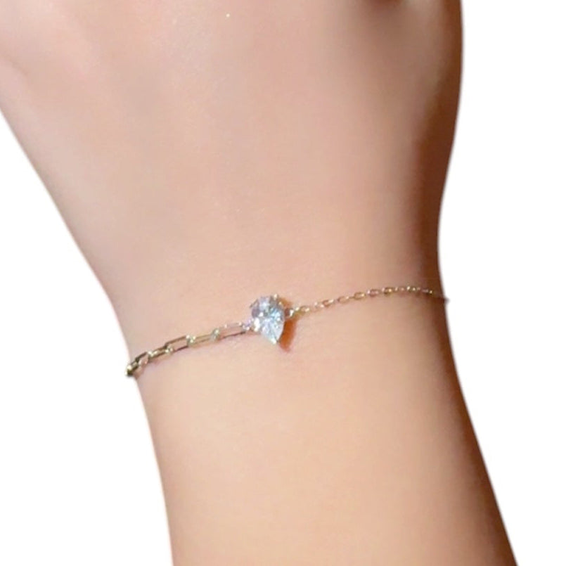 Zircon Silver Bracelet