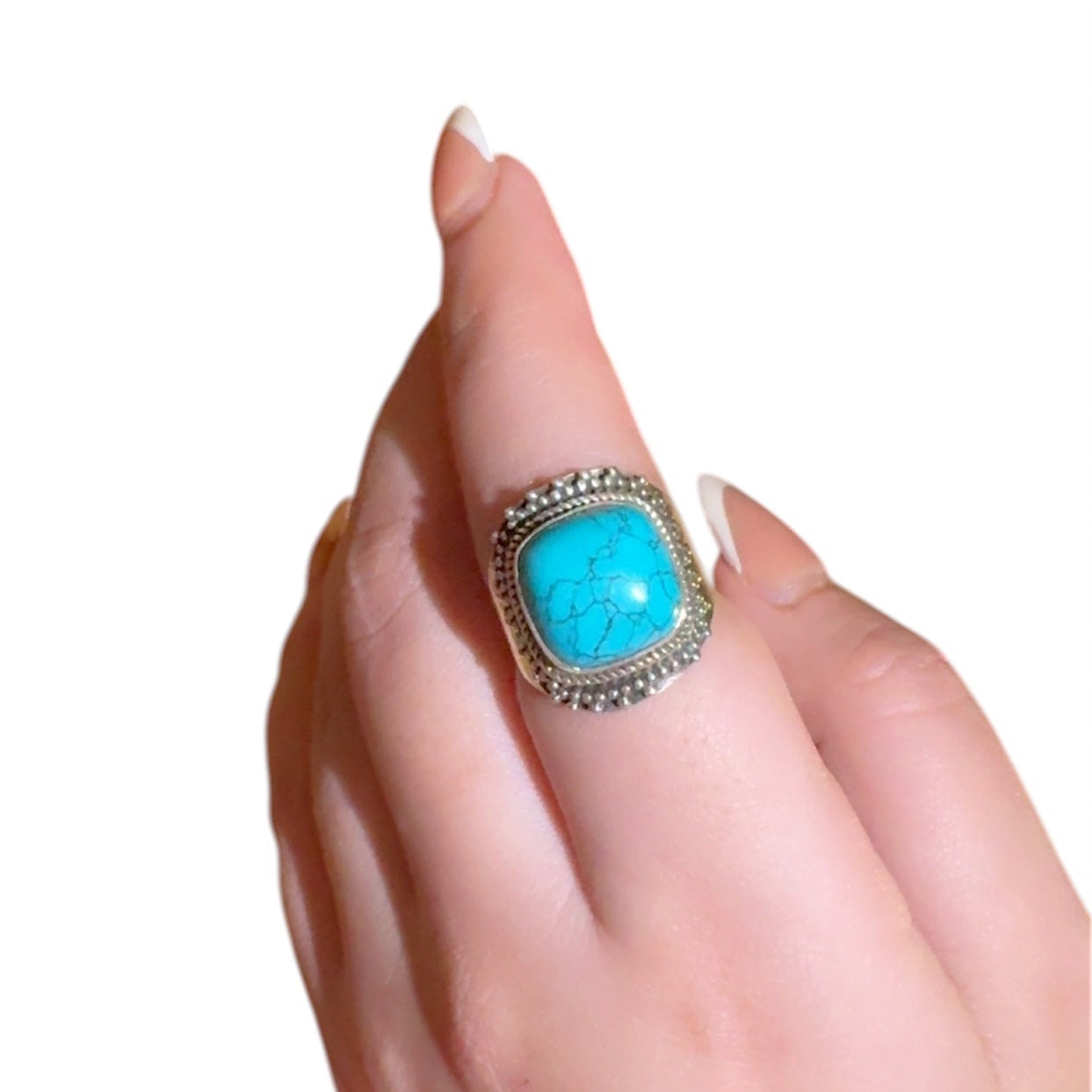 Turquoise Silver Ring