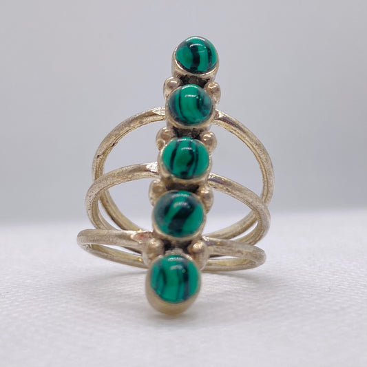 ARABIC MALACHITE RING