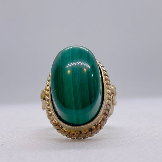 ARABIC MALACHITE RING