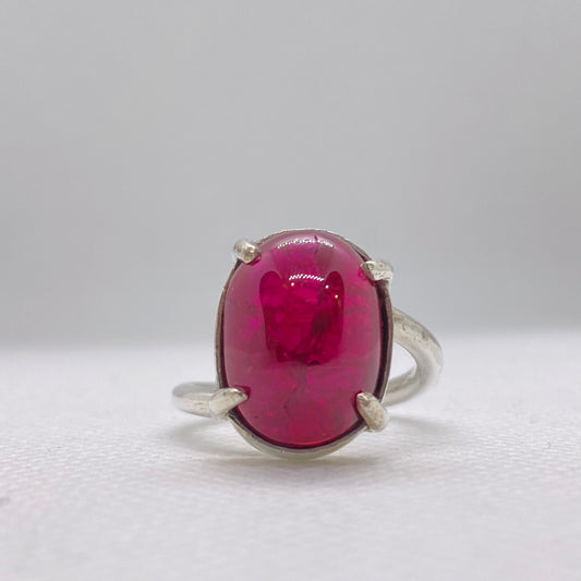 ARABIC RUBY RING