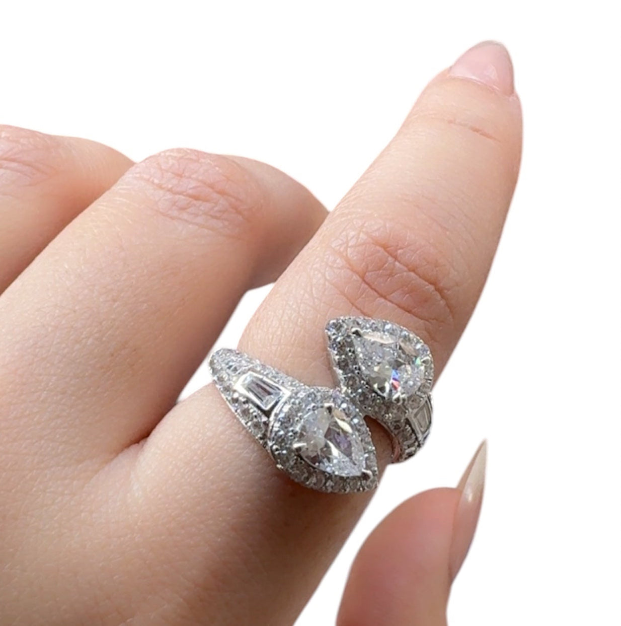 Duo Zircon Ring