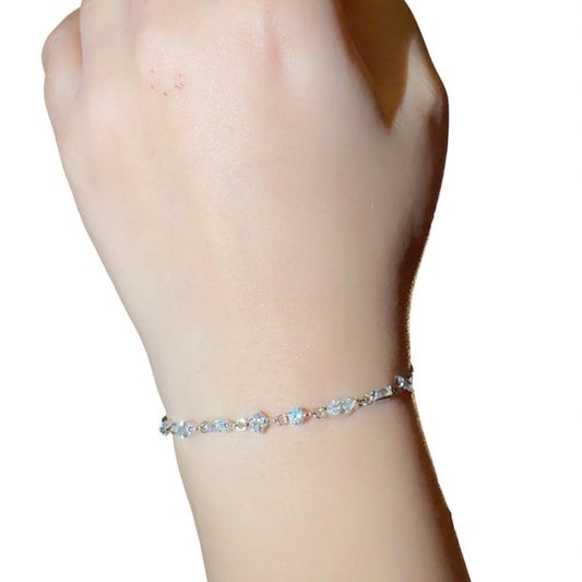 Zircon Silver Bracelet
