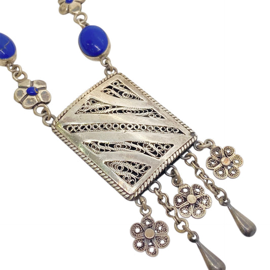 ARABIC LAPIS LAZULI NECKLACE