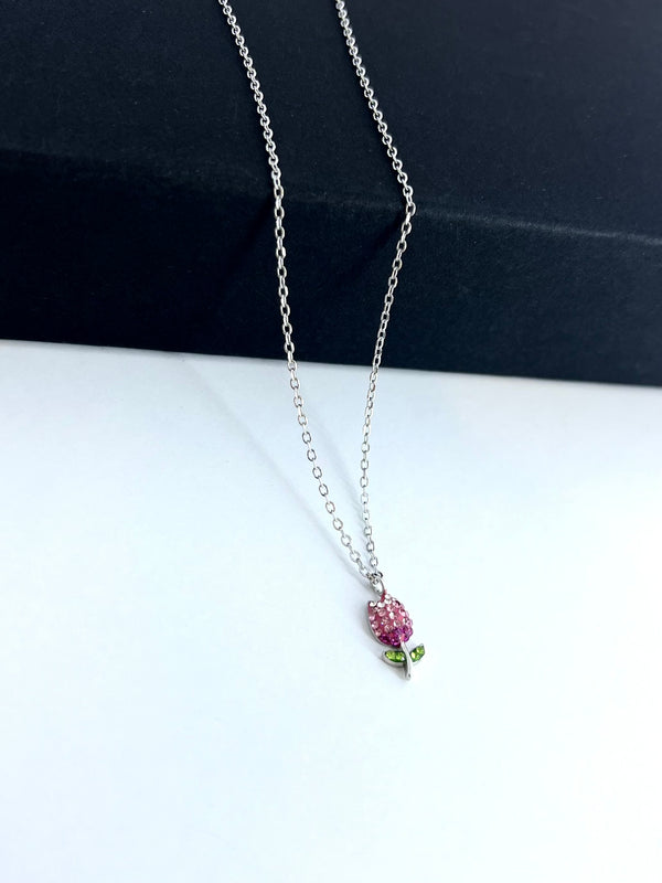 Tulip Flower necklace