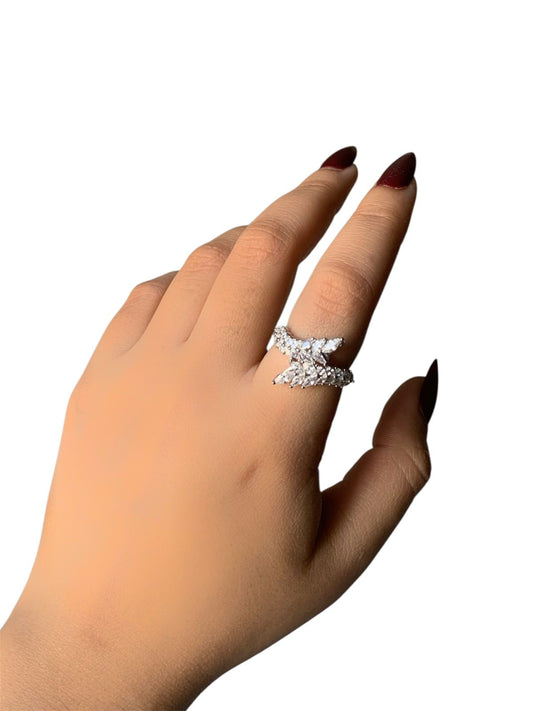Twist Zircon Ring