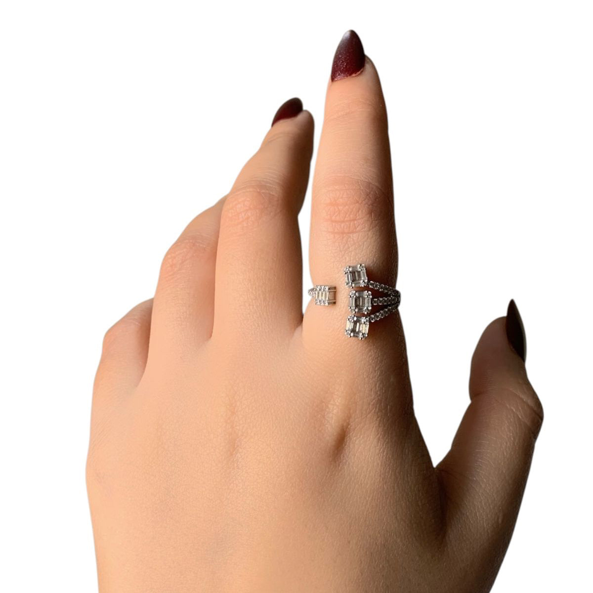 Zircon Shapes Ring