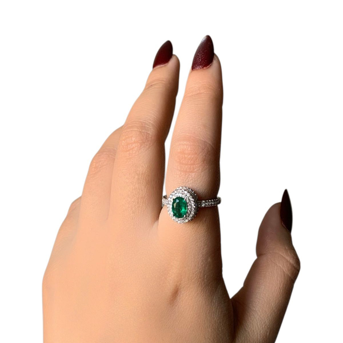 Luminous Green Zircon