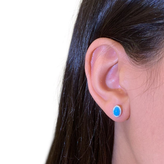 Turquoise Stud Earring
