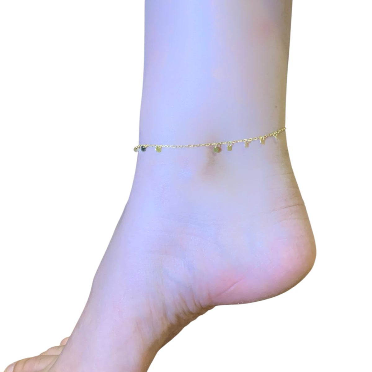 Simplicity Anklet (Gold Plated Sterling Silver Anklet)
