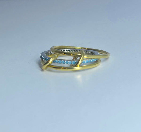 Turquoise Aurora Ring