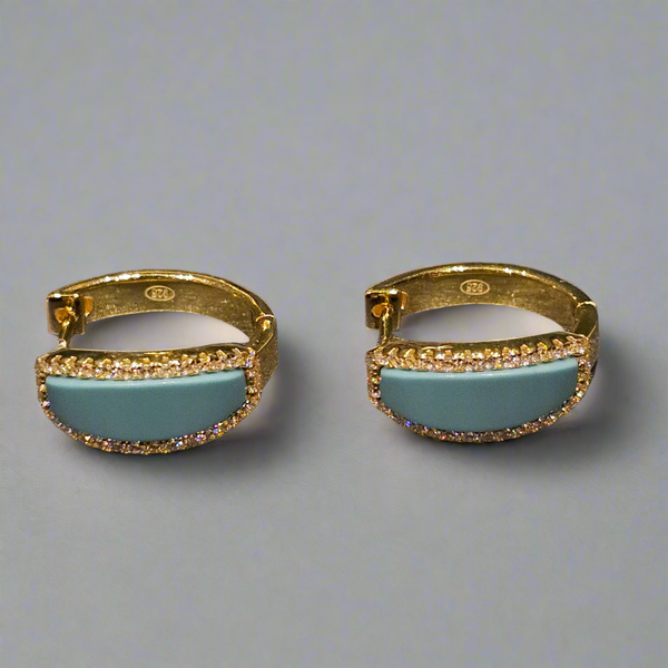 Turquoise earrings